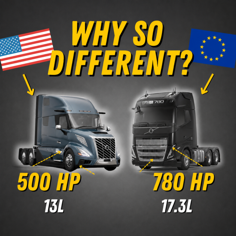 different truck